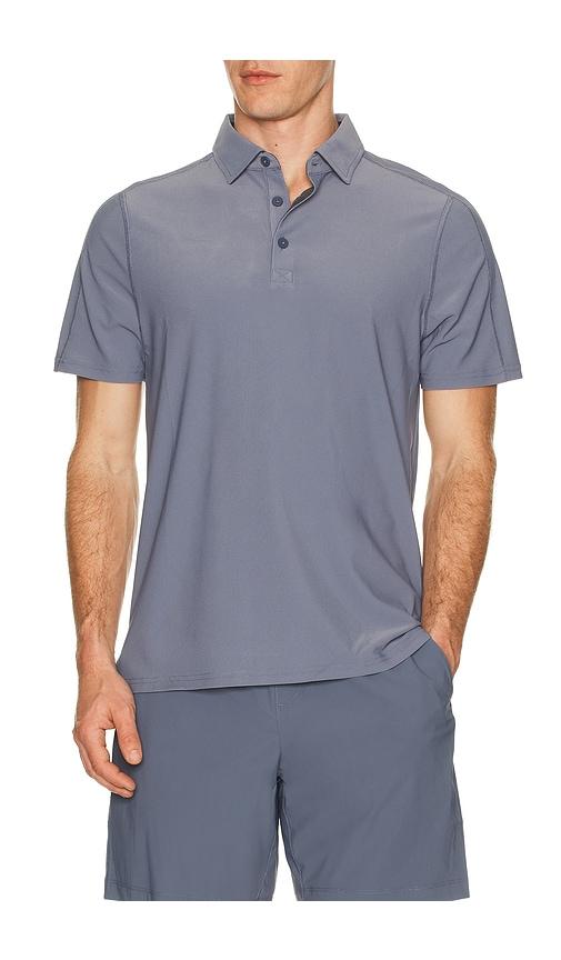 Rhone Regatta Pique Polo in Blue by RHONE