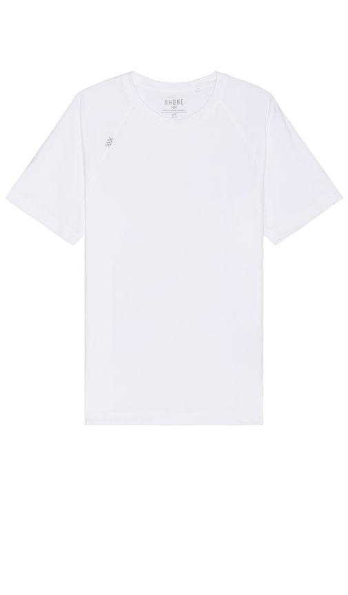 Rhone Reign Short Sleeve Tee in White by RHONE