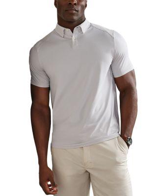 Slim Fit Textured Commuter Polo Shirt by RHONE