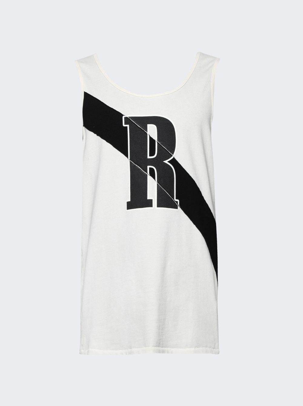 02 Logo Stripe Tank Top Off White  | The Webster by RHUDE