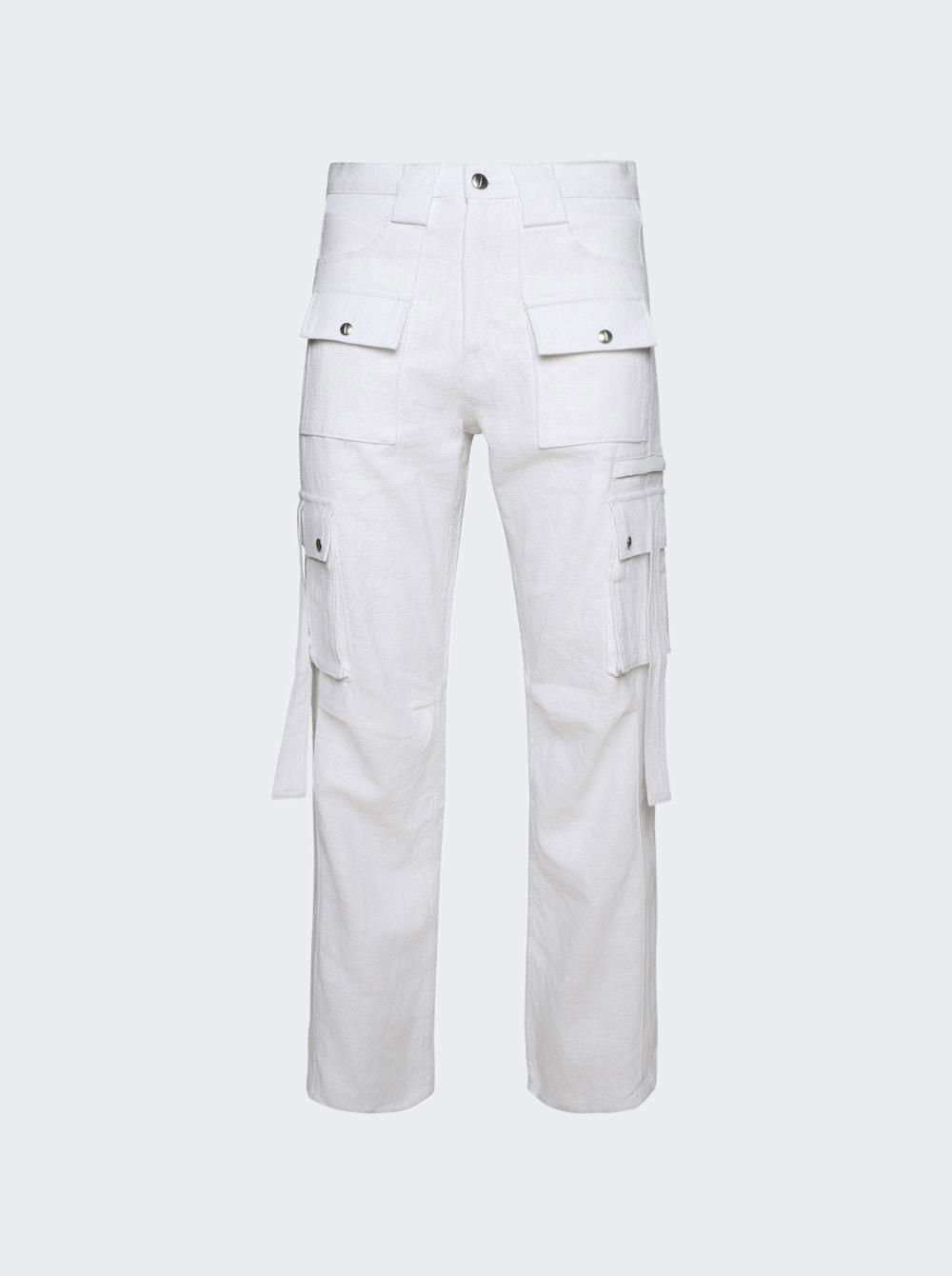 Amaro Cargo Pants Ivory  | The Webster by RHUDE