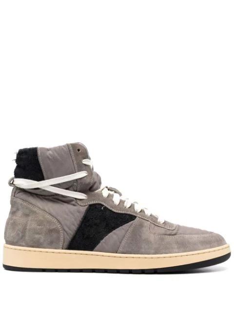 BBall high-top sneakers by RHUDE