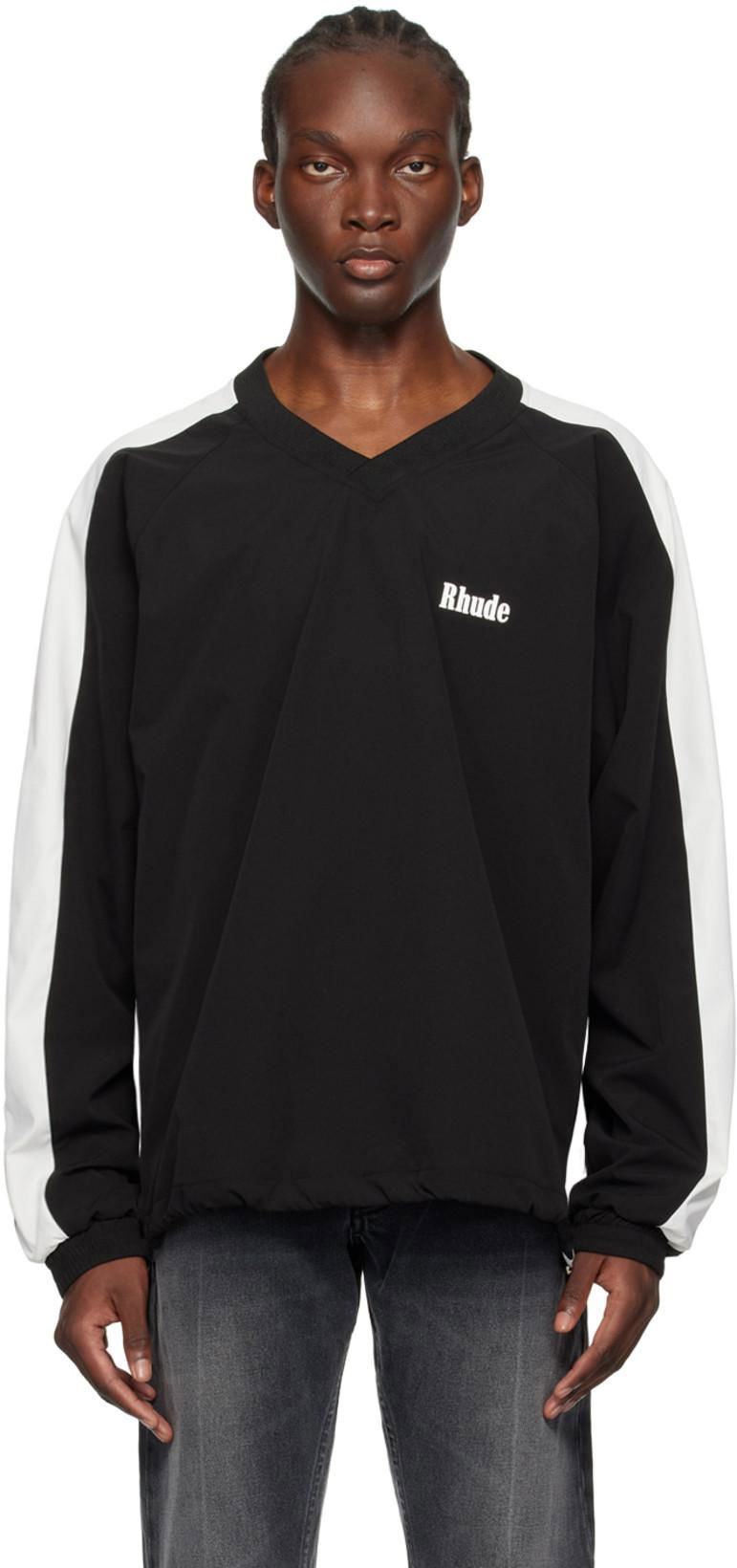 Black & White Raven Sweatshirt by RHUDE