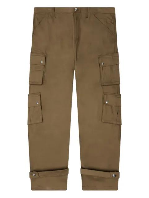 Desert button-fastening cargo trousers by RHUDE