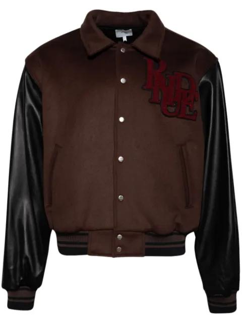Duck varsity jacket by RHUDE
