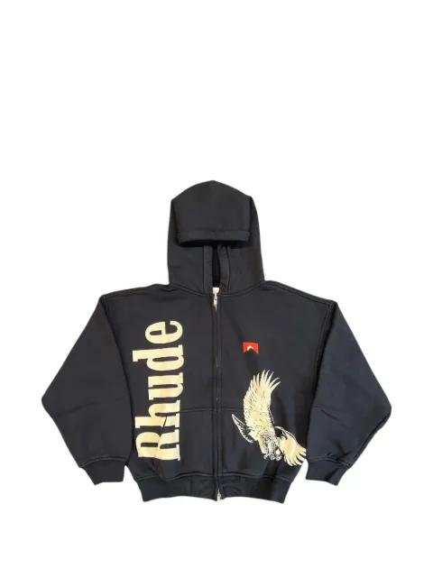 Eagle Pass zip-up hoodie by RHUDE