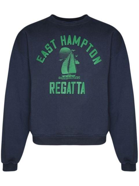 Hampton Regatta cotton sweatshirt by RHUDE