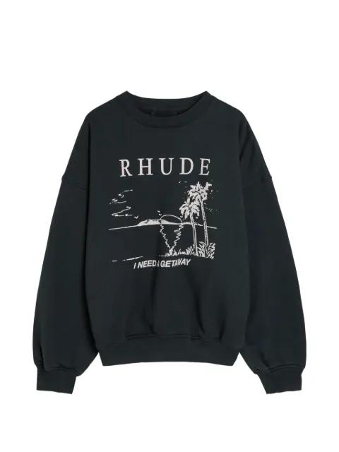 I Need A Getaway graphic-print sweater by RHUDE