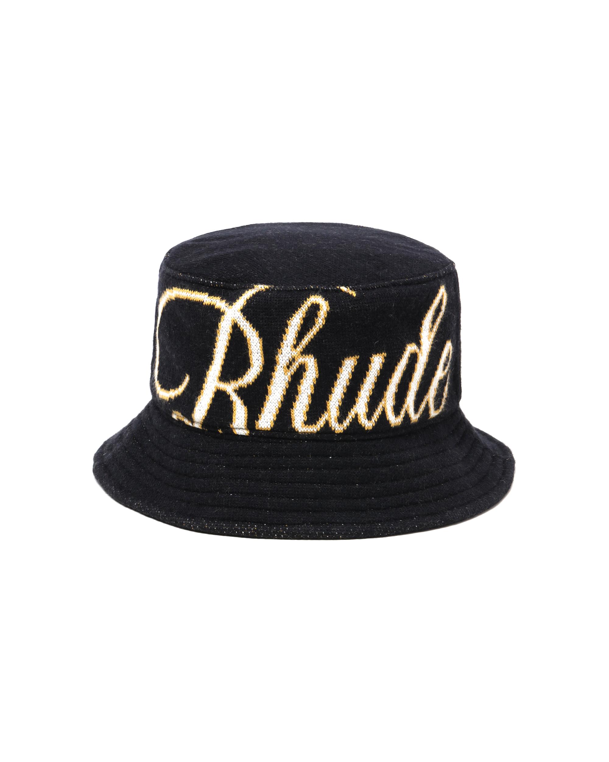 Logo-print bucket hat by RHUDE