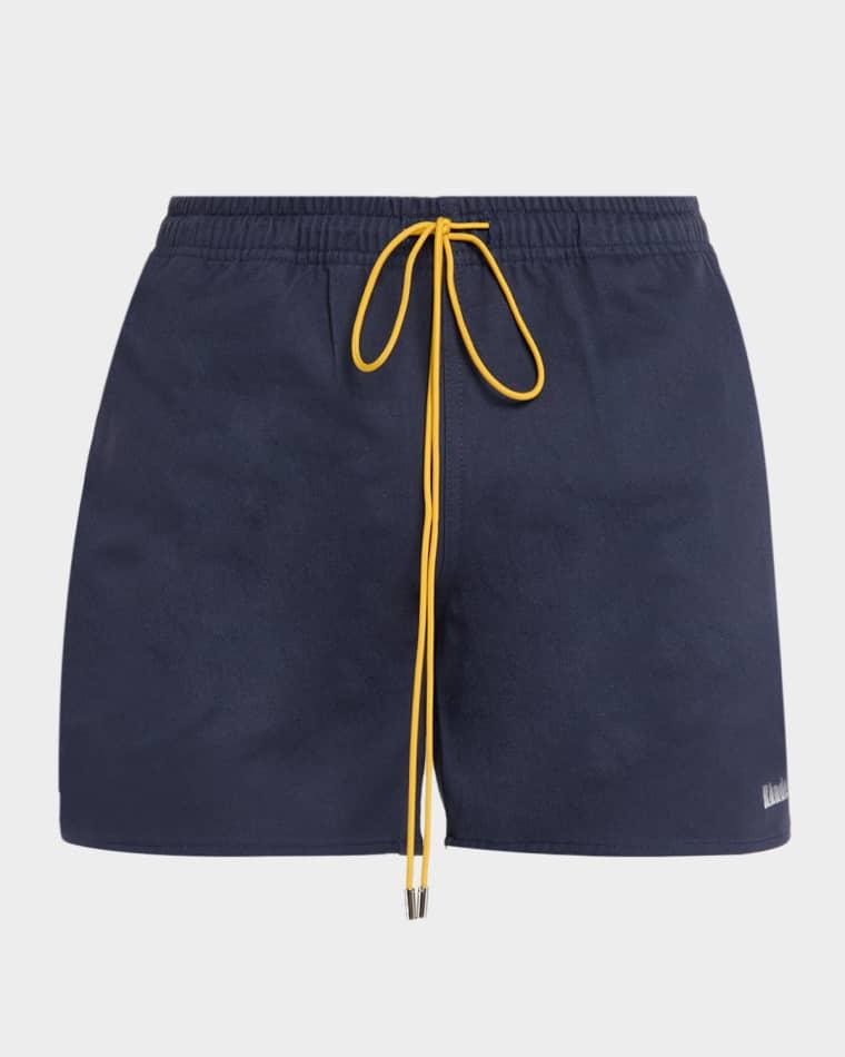 Men's Classic Twill Logo Shorts by RHUDE