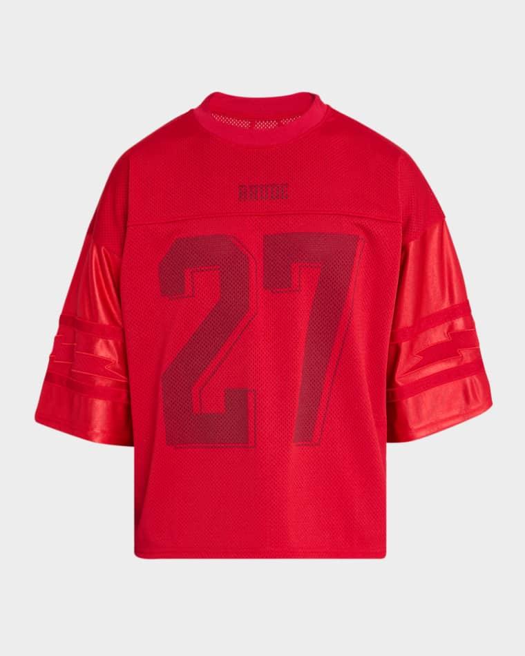 Men's Lightning Mesh Football Jersey by RHUDE