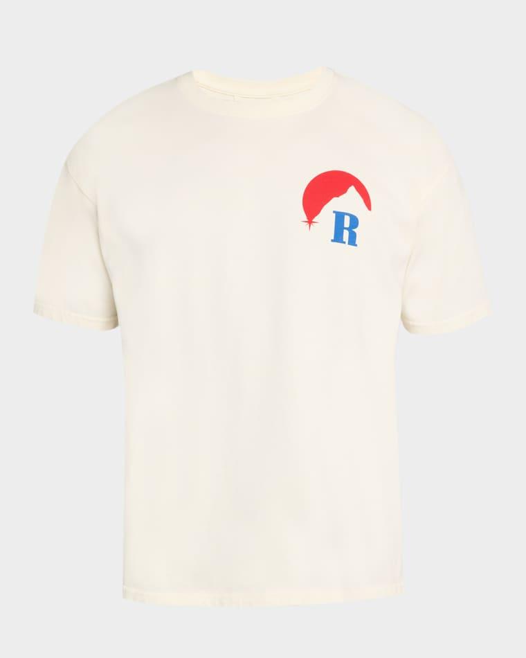 Men's Moonlight Regatta Cotton T-Shirt by RHUDE
