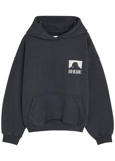 Moonlight Pack printed hoodied cotton sweatshirt by RHUDE