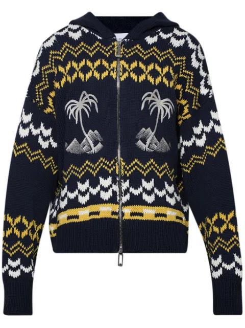 Palma zip-up hoodie by RHUDE