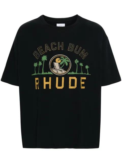 Palmera Tee "Vintage Black" by RHUDE