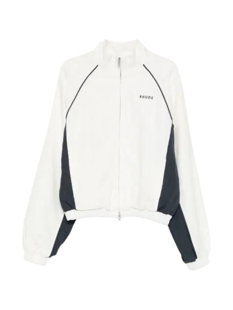 Ramona zip-fastening panelled-detail sweatshirt by RHUDE