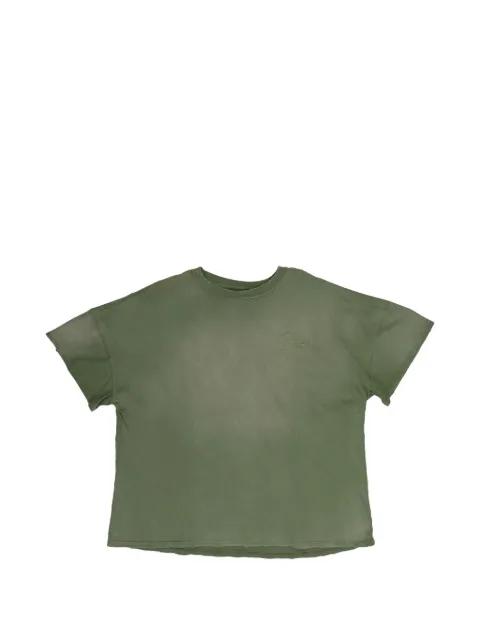 Reverse logo-embroidered t-shirt by RHUDE