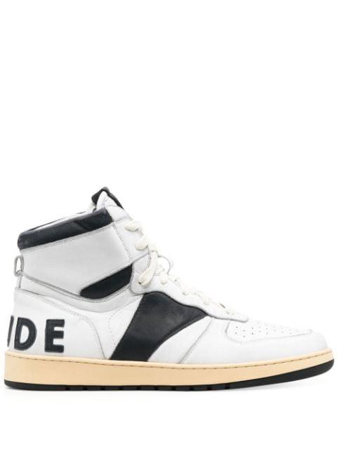 Rhecess Smooth high-top sneakers by RHUDE