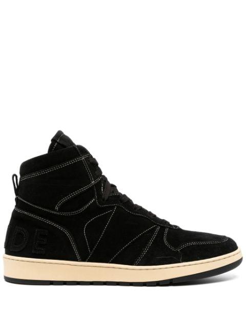 Rhecess high-top suede sneakers by RHUDE