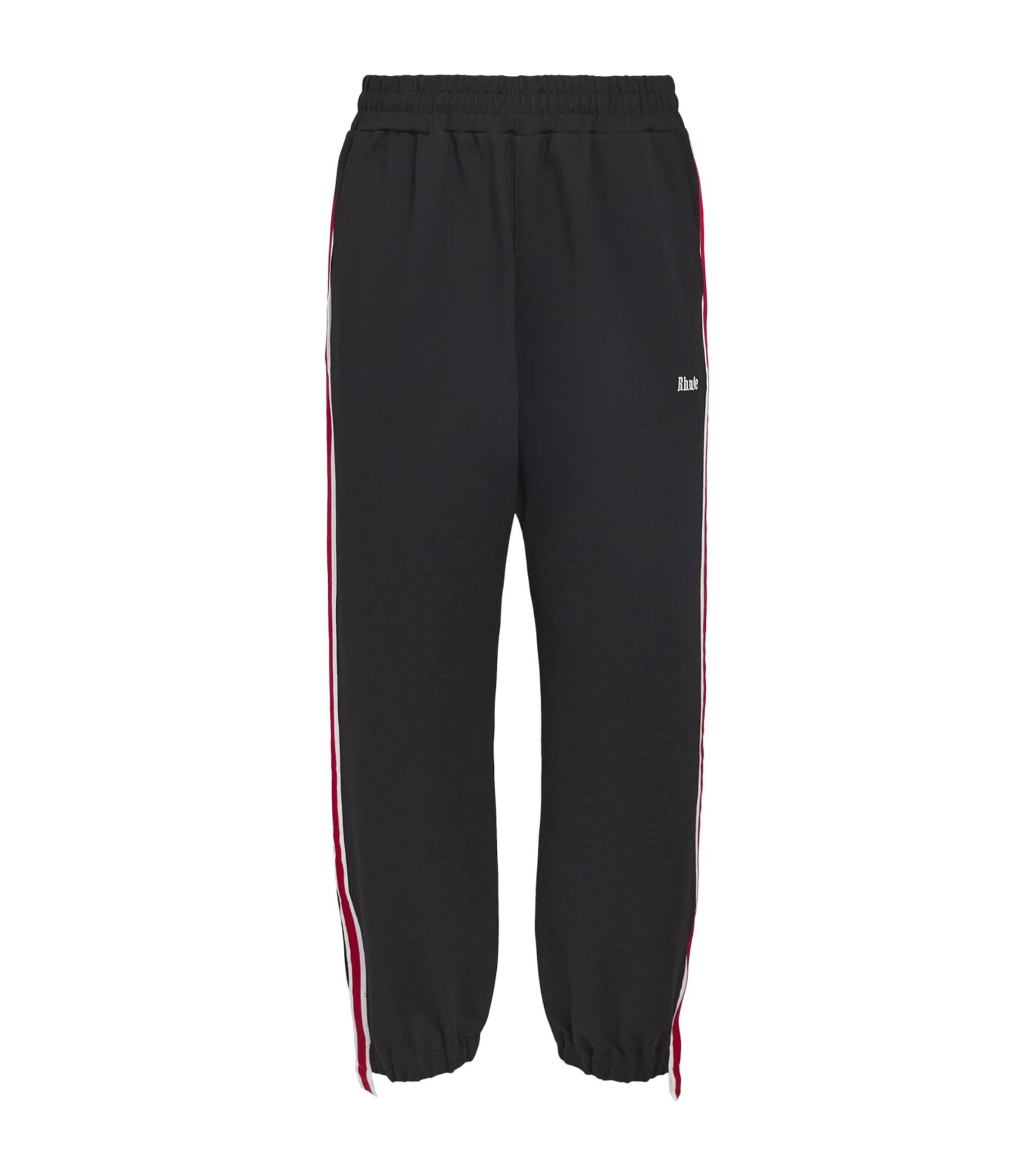 Rhude Cotton-Blend Hamptons Track Sweatpants by RHUDE
