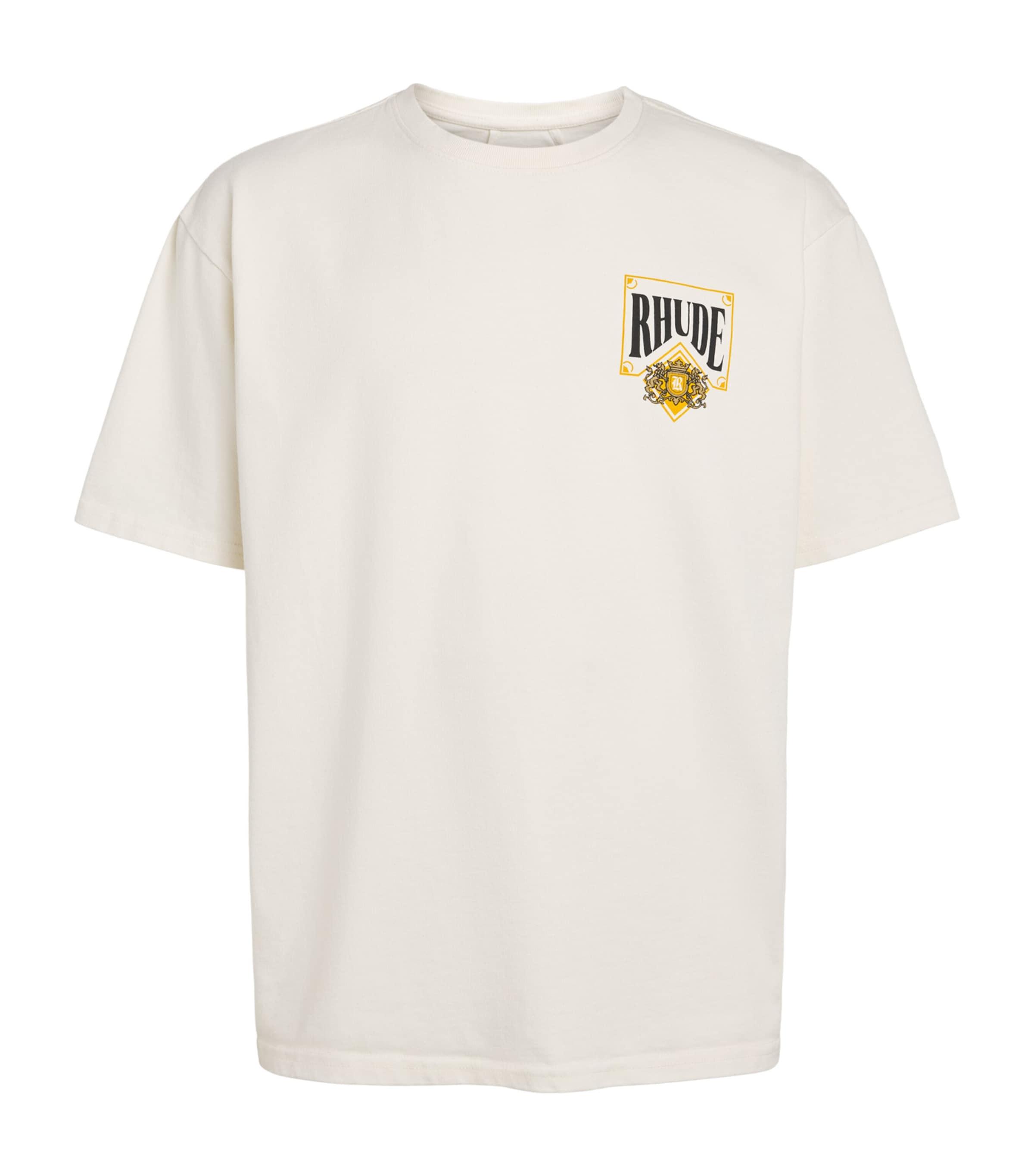 Rhude Cotton Playing Card T-shirt by RHUDE