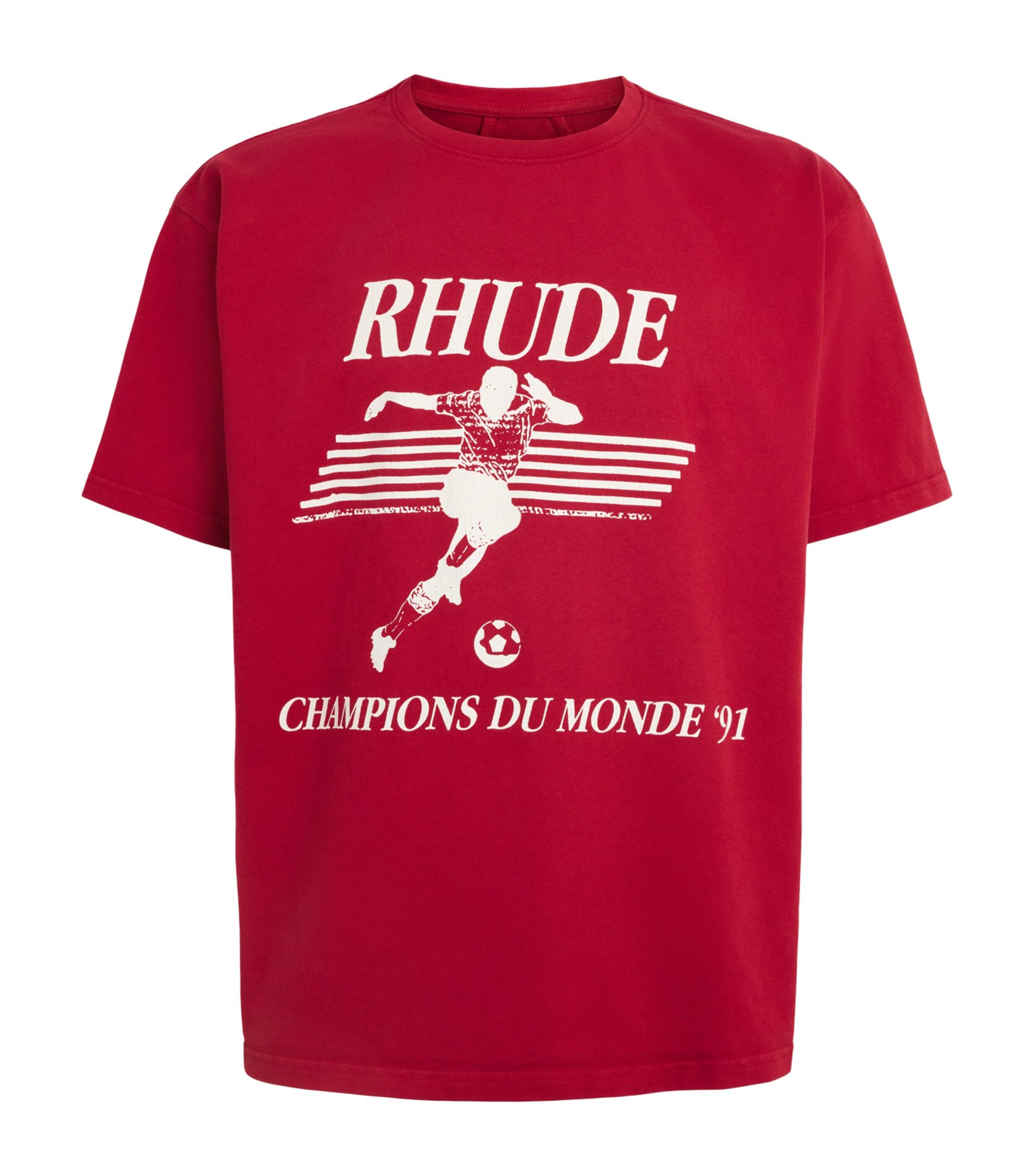 Rhude Cotton Set Piece T-Shirt by RHUDE