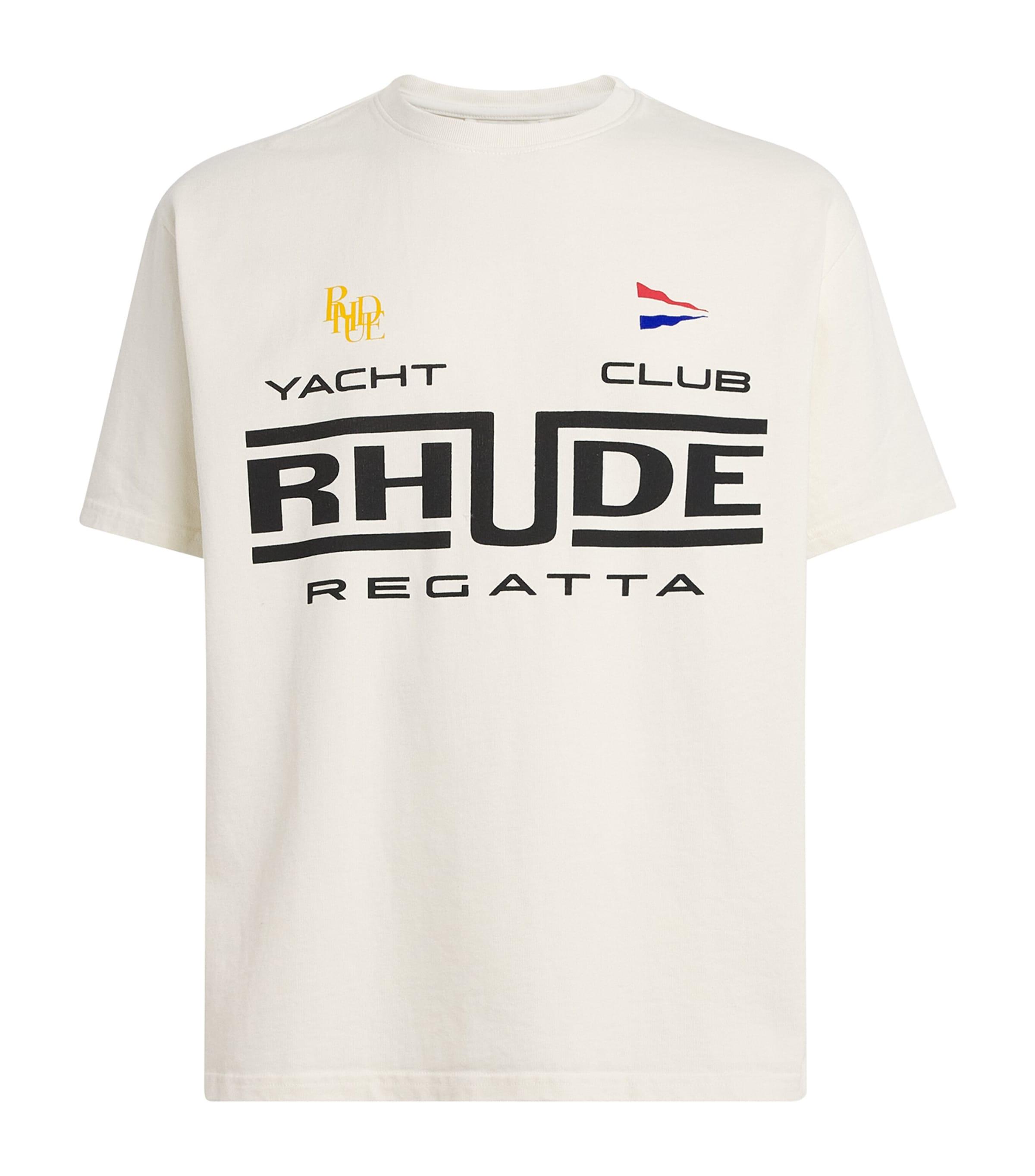 Rhude Cotton Yacht Club T-Shirt by RHUDE