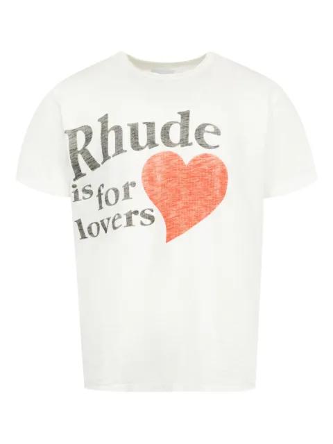 Rhude Lovers Slub t-shirt by RHUDE