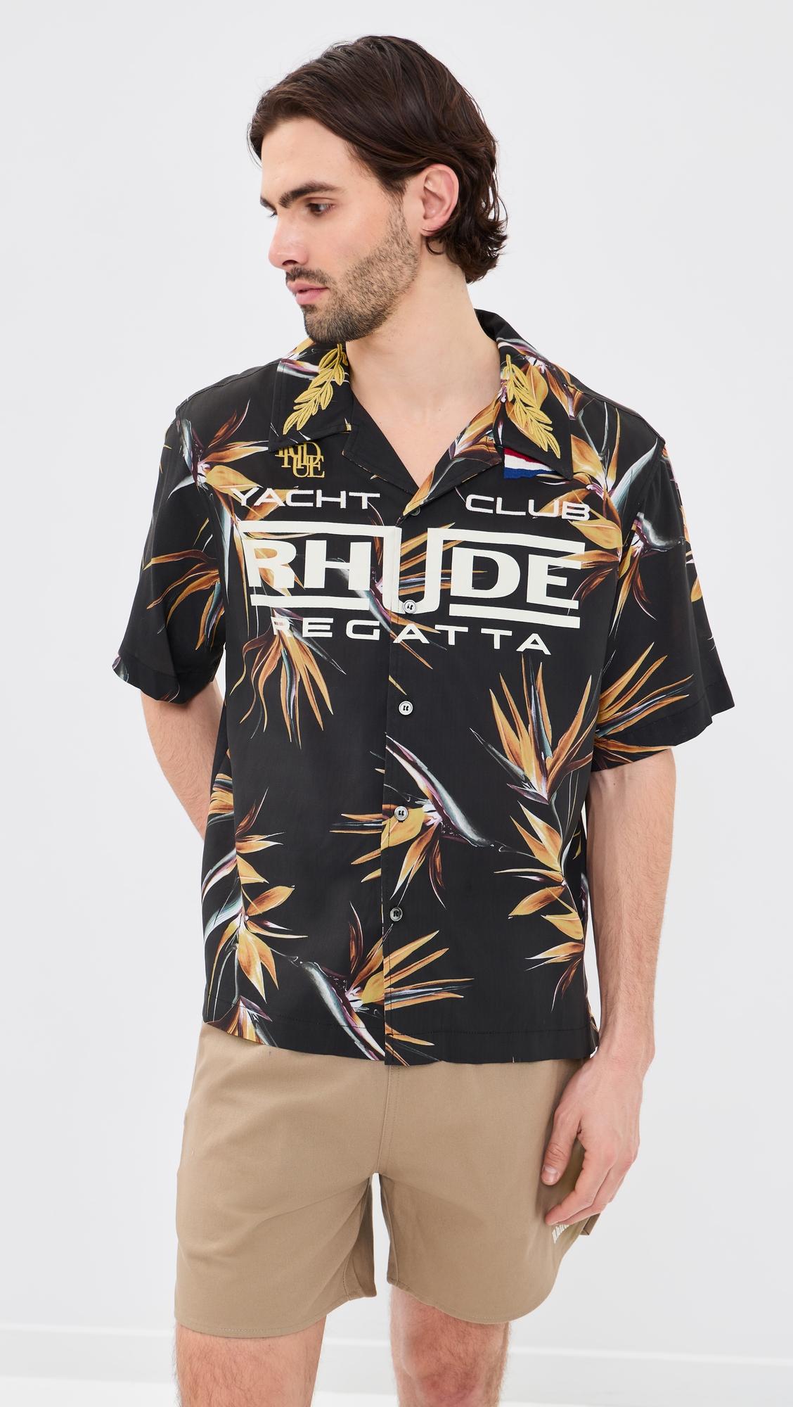 Rhude Regatta Club Hawaiian Shirt by RHUDE