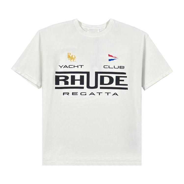 Rhude Regatta Club Tee 'White' by RHUDE