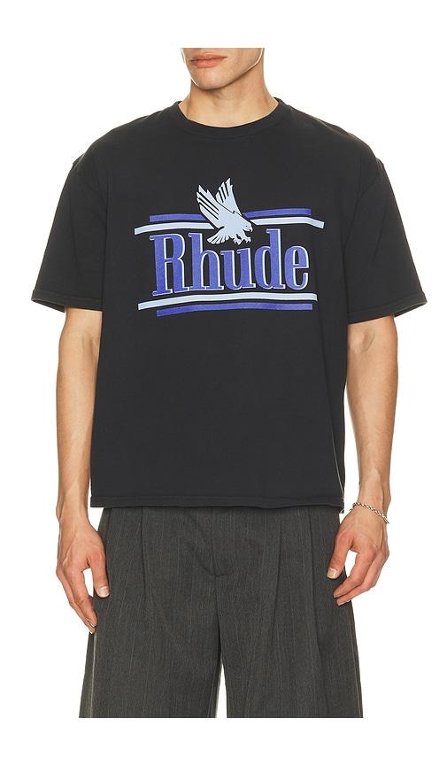 Rhude Rossa Tee in Black by RHUDE