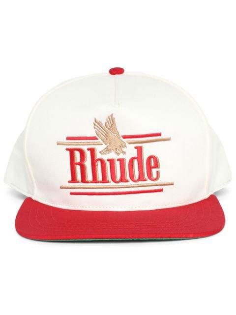 Rossa logo-embroidered cap by RHUDE