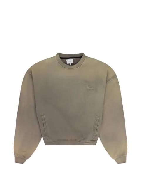 Script Logo Sunfaded sweatshirt by RHUDE