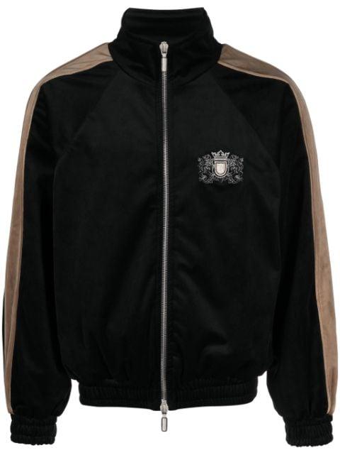 Sky Lounge velvet track jacket by RHUDE