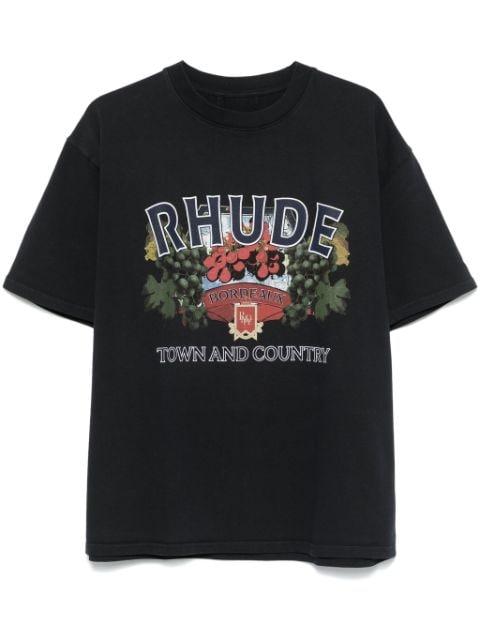 Town and Country T-shirt by RHUDE