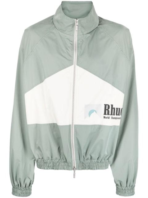 World Championship logo-print bomber jacket by RHUDE