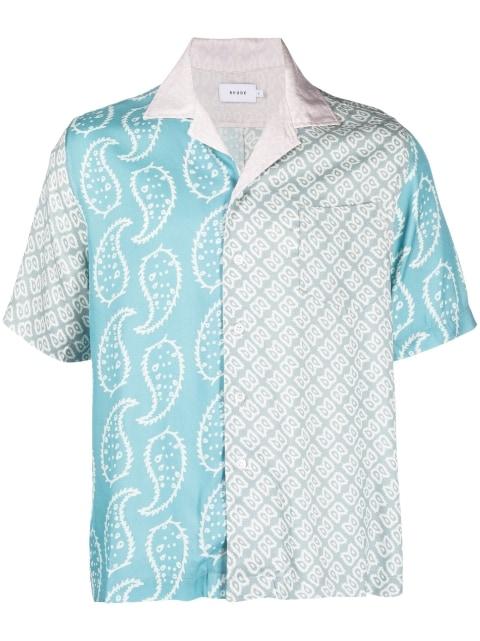 bandana-print short-sleeved shirt by RHUDE