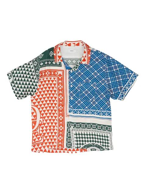 button-down card shirt by RHUDE