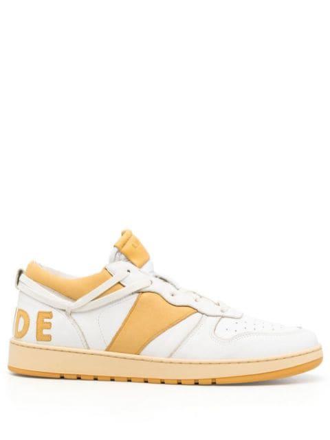 colour-block low-top sneakers by RHUDE