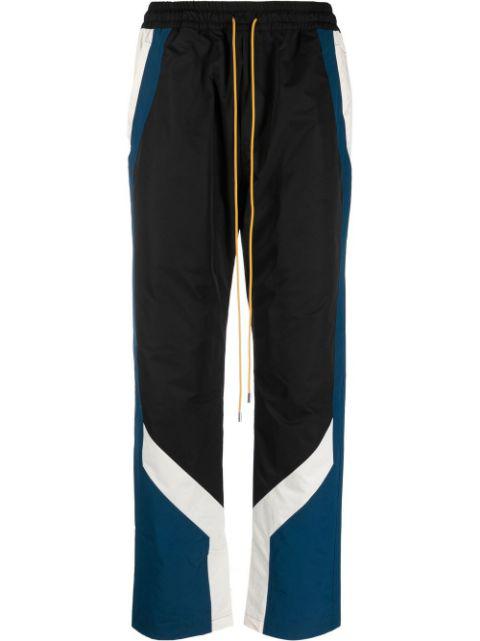 colour-block track pants by RHUDE