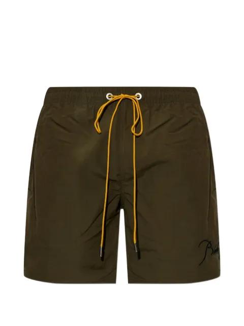 drawstring swim shorts by RHUDE