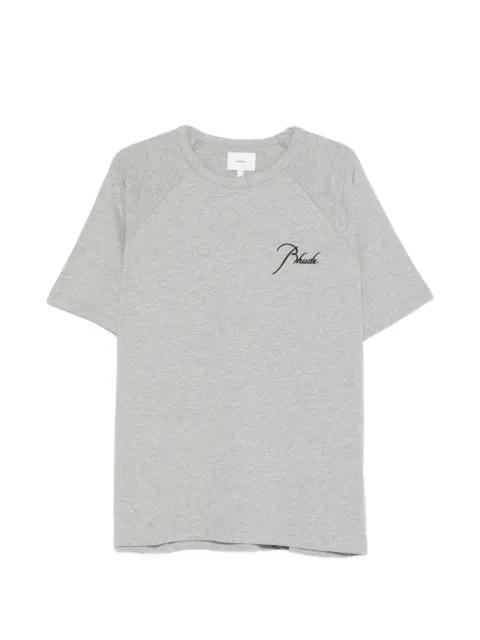 embroidered T-shirt by RHUDE