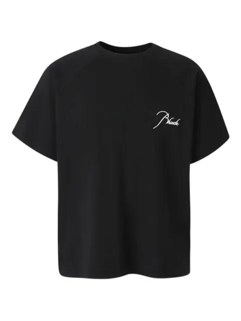 embroidered-logo T-shirt by RHUDE