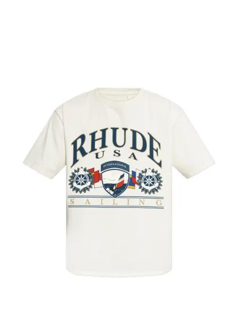 graphic T-shirt by RHUDE