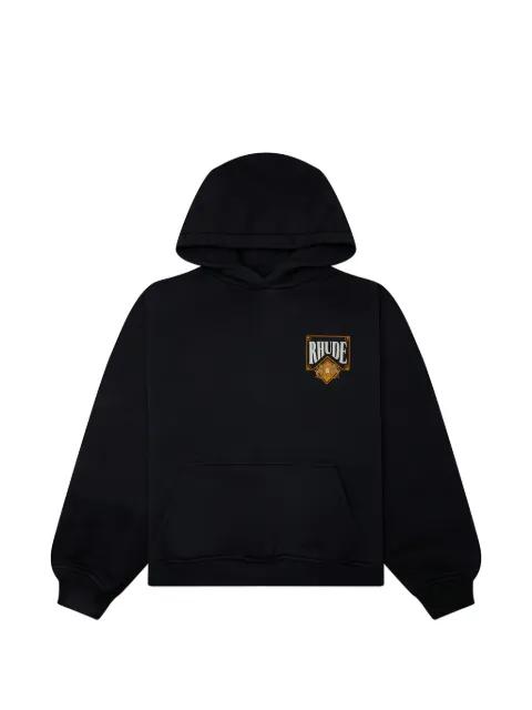 graphic-print hoodie by RHUDE