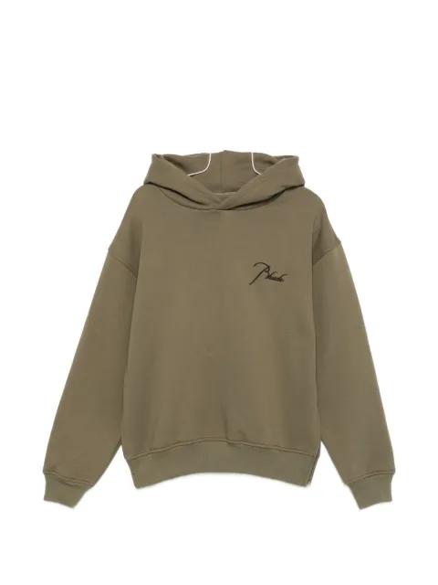 green hoodie by RHUDE