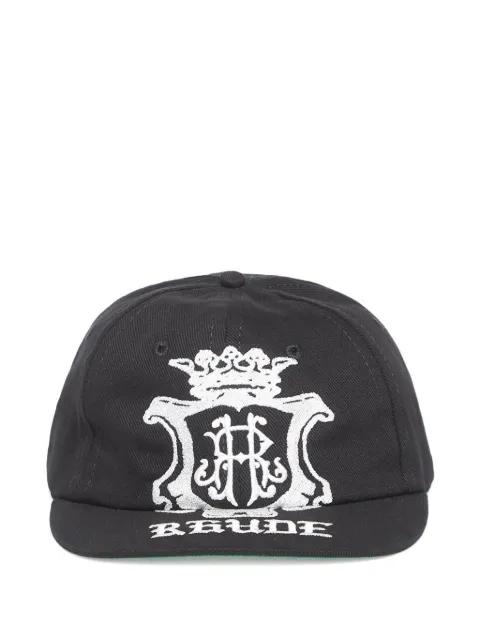 logo curved-brim hat by RHUDE