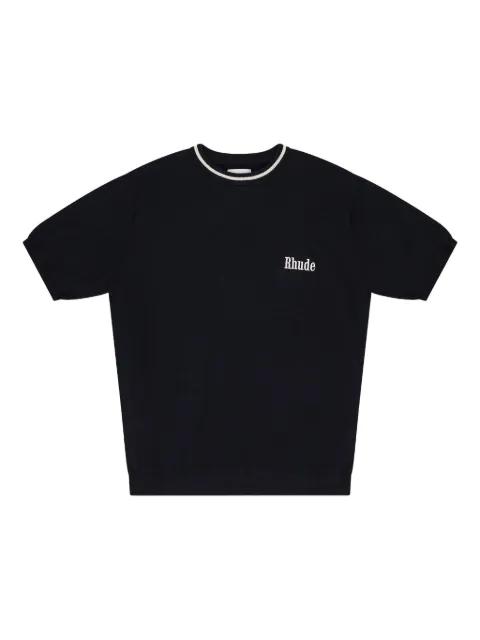 logo-detail T-shirt by RHUDE