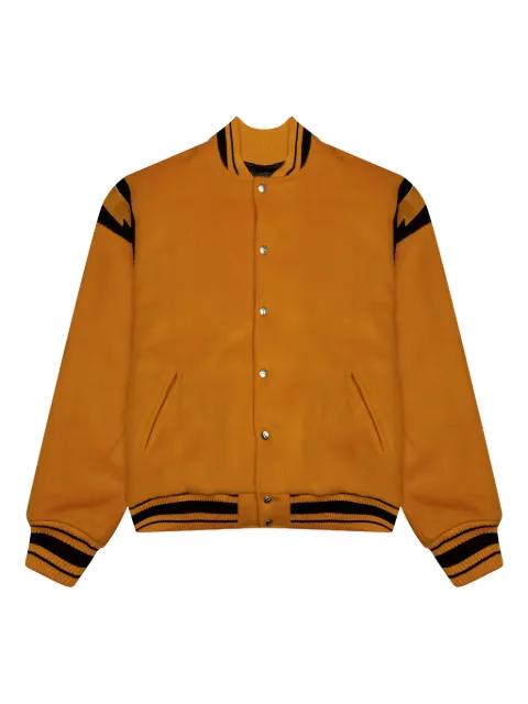 logo-detail bomber jacket by RHUDE