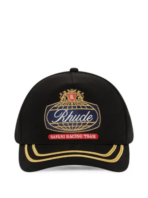 logo-embroidered baseball cap by RHUDE